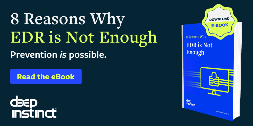 8 Reasons Why EDR is Not Enough.